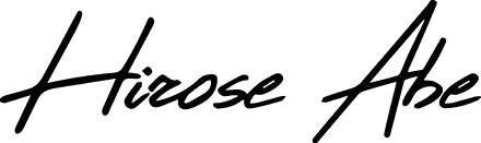 Signature du chef Hirose Abe